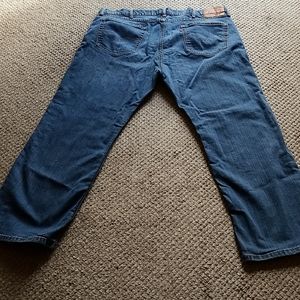 42 x 30 Levi's 559 Original Blue Jeans Strauss Zipper Rive